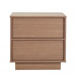 TOBAC ΚΟΜΟΔΙΝΟ 2ΣΥΡΤΑΡΙΑ ΚΑΡΥΔΙ ΣΚΟΥΡΟ 55x39x54cm c550654