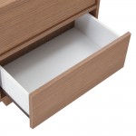 TOBAC ΚΟΜΟΔΙΝΟ 2ΣΥΡΤΑΡΙΑ ΚΑΡΥΔΙ ΣΚΟΥΡΟ 55x39x54cm c550654