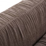 PLISSE ΚΑΝΑΠΕΣ 3ΘΕΣΙΟΣ ΚΑΦΕ 228x97x70cm c550657