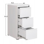 ΣΥΡΤΑΡΙΕΡΑ 3 ΑΡΧΕΙΟΘΕΤΗΣΗΣ ΓΡΑΦΕΙΟΥ SIDER HM6636 02 ΛΕΥΚΟ ΜΕΤΑΛΛΟ 45 5x62x103 5Υεκ c550823