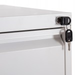 ΣΥΡΤΑΡΙΕΡΑ 4 ΑΡΧΕΙΟΘΕΤΗΣΗΣ ΓΡΑΦΕΙΟΥ SIDER HM6637 02 ΛΕΥΚΟ ΜΕΤΑΛΛΟ 45 5x62x134Υεκ c550825