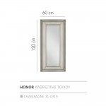 HONOR ΚΑΘΡΕΠΤΗΣ CHAMPAGNE 60x120cm c551060