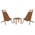LOUNGE ΣΕΤ ΕΞ ΧΩΡΟΥ 3ΤΜΧ SHIGAN HM10993 ΞΥΛΟ ΑΚΑΚΙΑΣ--ΜΑΞΙΛΑΡI ΚΕΦΑΛΗΣ ΣΕ ΜΠΕΖ c551220