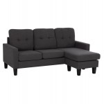ΚΑΝΑΠΕΣ ΓΩΝΙΑ ΑΝΑΣΤΡΕΨΙΜΗ MEGGY HM3297 11 ΓΚΡΙ ΥΦΑΣΜΑ 184 5x75-129x86Yεκ c551222