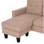 ΚΑΝΑΠΕΣ ΓΩΝΙΑ ΑΝΑΣΤΡΕΨΙΜΗ MEGGY HM3297 13 ΜΠΕΖ ΥΦΑΣΜΑ 184 5x75-129x86Yεκ c551223
