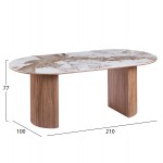 ΣΕΤ ΤΡΑΠΕΖΑΡΙΑΣ 7ΤΜΧ MARBLEX HM11391 ΚΕΡΑΜΙΚΟ TOP PANDORA--ΚΑΡΕΚΛΕΣ ΜΕ ΥΦΑΣΜΑ TAUPE c551225
