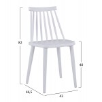 ΣΕΤ ΤΡΑΠΕΖΑΡΙΑΣ ΕΣ ΧΩΡΟΥ 5ΤΜΧ PALOMA HM11389 ΛΕΥΚΟ-SONAMA MDF TOP c551311