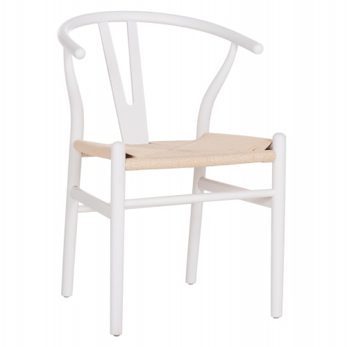 ΚΑΡΕΚΛΑ ΤΡΑΠΕΖΑΡΙΑΣ BRAVE HM8695 14 ΛΕΥΚΟ ΞΥΛΟ ΟΞΙΑΣ-ΣΧΟΙΝΙ ΜΠΕΖ 54x53x75Υεκ c551315