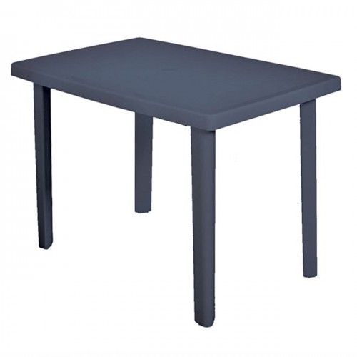 MARTE τραπέζι 100x67cm πλαστικό ανθρακί c55174