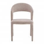 DOME ΚΑΡΕΚΛΑ BEIGE 52x59x88 5cm SET 4τμχ c551761