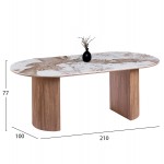 ΣΕΤ ΤΡΑΠΕΖΑΡΙΑΣ 7ΤΜΧ MARBLEX HM11394 03 ΚΕΡΑΜΙΚΟ TOP PANDORA--ΚΑΡΕΚΛΕΣ ΥΦΑΣΜΑ TAUPE c551848