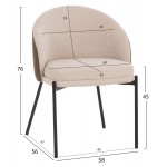 ΣΕΤ ΤΡΑΠΕΖΑΡΙΑΣ 7ΤΜΧ DETTON HM12100 02 ΚΕΡΑΜΙΚΟ TOP PANDORA--ΥΦΑΣΜΑ ΜΠΕΖ ΚΑΦΕ c551949