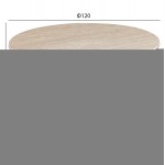 ΣΕΤ ΤΡΑΠΕΖΑΡΙΑΣ 5ΤΜΧ WALDEN HM12104 03 ΚΕΡΑΜΙΚΟ TOP ΤΡΑΒΕΡΤΙΝΑ--ΥΦΑΣΜΑ TAUPE c551950