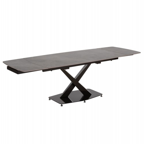 ΤΡΑΠΕΖΙ ΕΠΕΚΤΕΙΝΟΜΕΝΟ HOKU HM18410 ΚΕΡΑΜΙΚΟ TOP ΣΕ ΓΚΡΙ ΜΑΡΜΑΡΟ 165 240x90x75Υεκ c552036