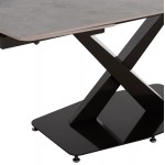 ΤΡΑΠΕΖΙ ΕΠΕΚΤΕΙΝΟΜΕΝΟ HOKU HM18410 ΚΕΡΑΜΙΚΟ TOP ΣΕ ΓΚΡΙ ΜΑΡΜΑΡΟ 165 240x90x75Υεκ c552036