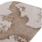 ΤΡΑΠΕΖΙ ΤΡΑΠΕΖΑΡΙΑΣ NORDU HM18414 MDF ΒΑΣΗ ΣΕ ΦΥΣΙΚΟ--ΚΕΡΑΜΙΚΟ TOP 180x90x76Υεκ c552038