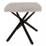 ΤΡΑΠΕΖΙ ΤΡΑΠΕΖΑΡΙΑΣ ISKA HM18420 ΚΕΡΑΜΙΚΟ TOP ΣΕ ΛΕΥΚΟ ΚΑΦΕ ΜΑΡΜΑΡΟ 160x90x79Υεκ c552043