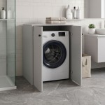 Ντουλάπι πλυντηρίου Bathy pakoworld λευκό 70x66x90εκ c552264