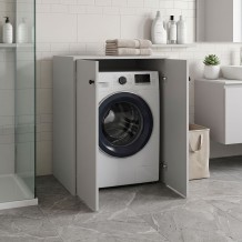 Ντουλάπι πλυντηρίου Bathy pakoworld λευκό 70x66x90εκ c552264