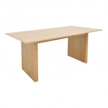 Τραπέζι Eleganza pakoworld sonoma MDF 180x99x75 8εκ c552270