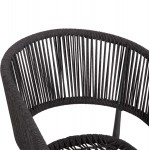 ΠΟΛΥΘΡΟΝΑ ΑΛΟΥΜΙΝΙΟΥ EULO HM5783 21 ΓΚΡΙ-ΤWISTED RATTAN ΓΚΡΙ 57x63x77Υεκ c552273