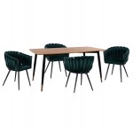 ΣΕΤ ΤΡΑΠΕΖΑΡΙΑΣ 5ΤΜΧ JOLIE HM12123 01 MDF TOP ΣΕ ΦΥΣΙΚΟ--ΚΥΠΑΡΙΣΣΙ ΒΕΛΟΥΔΟ c552673