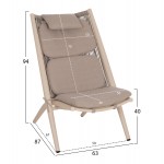 ΠΟΛΥΘΡΟΝΑ RELAX REMUS HM6642 04 ΑΛΟΥΜΙΝΙΟ ΣΑΜΠΑΝΙ-ΣΧΟΙΝΙ OLEFIN ΜΠΕΖ 63x87x94Υεκ c552939