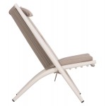 ΠΟΛΥΘΡΟΝΑ RELAX REMUS HM6642 02 ΑΛΟΥΜΙΝΙΟ ΛΕΥΚΟ-ΣΧΟΙΝΙ OLEFIN ΜΠΕΖ 63x87x94Υεκ c553040
