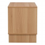 Κομοδίνο Jenfia pakoworld mdf σε φυσική απόχρωση 48x39x50 5εκ c553235