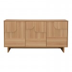 Μπουφές Jenfia pakoworld mdf σε φυσική απόχρωση 150x39x75 5εκ c553239