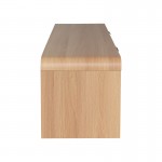 Έπιπλο τηλεόρασης Anfen pakoworld mdf σε φυσική απόχρωση 160x39x40 5εκ c553243