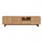Έπιπλο τηλεόρασης Jenfia pakoworld mdf σε φυσική απόχρωση 180x39x45 5εκ c553244