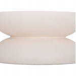 ΤΡΑΠΕΖΙ ΣΑΛΟΝΙΟΥ ANNA HM18158 02 FIBER CEMENT ΣΕ ΛΕΥΚΟ--Φ92x44 5Υεκ c553569