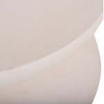 ΤΡΑΠΕΖΙ ΣΑΛΟΝΙΟΥ ANNA HM18158 02 FIBER CEMENT ΣΕ ΛΕΥΚΟ--Φ92x44 5Υεκ c553569