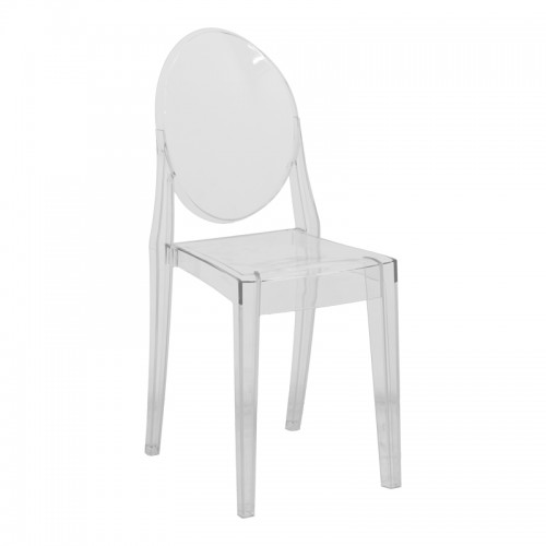 Καρέκλα Narova pakoworld διάφανο PC 40x45x92εκ SET 4τμχ c554570