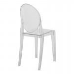 Καρέκλα Narova pakoworld διάφανο PC 40x45x92εκ SET 4τμχ c554570