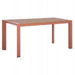 ΤΡΑΠΕΖΙ ΕΞΩΤ ΧΩΡΟΥ GOYA HM6059 08 ΑΛΟΥΜΙΝΙΟ ΣE TERRACOTTA POLYWOOD 160X80Χ75Υεκ c554748