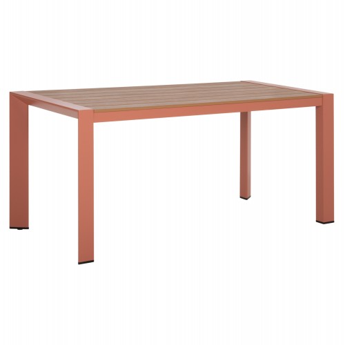 ΤΡΑΠΕΖΙ ΕΞΩΤ ΧΩΡΟΥ GOYA HM6059 08 ΑΛΟΥΜΙΝΙΟ ΣE TERRACOTTA POLYWOOD 160X80Χ75Υεκ c554748