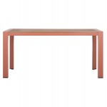 ΤΡΑΠΕΖΙ ΕΞΩΤ ΧΩΡΟΥ GOYA HM6059 08 ΑΛΟΥΜΙΝΙΟ ΣE TERRACOTTA POLYWOOD 160X80Χ75Υεκ c554748