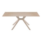Τραπέζι Olven pakoworld sintered stone σε όψη τραβερτίνας 180x90x75εκ c555218
