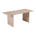 Τραπέζι Releno pakoworld sintered stone σε όψη τραβερτίνας 180x90x75εκ c555234