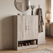 Παπουτσοθήκη Ντουλάπι Lemba pakoworld sonoma 80x33x120εκ c555369