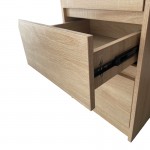 Γραφείο με βιβλιοθήκη Cliner pakoworld sonoma 140x50x180εκ c555370