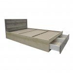 Κρεβάτι μονό Olympus pakoworld με συρτάρι castillo toro 100x200εκ c555607
