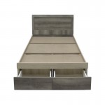 Κρεβάτι μονό Olympus pakoworld με συρτάρι castillo toro 100x200εκ c555607