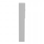 Έπιπλο πλυντηρίου Tzelio pakoworld λευκό 65x30x180εκ c556060