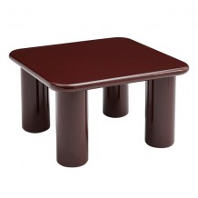 ΤΡΑΠΕΖΙ ΣΑΛΟΝΙΟΥ SOLNA HM18453 06 MDF ΣΕ GLOSSY ΚΟΚΚΙΝΟ 80x80x45Υεκ c556065