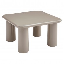 ΤΡΑΠΕΖΙ ΣΑΛΟΝΙΟΥ SOLNA HM18453 05 MDF ΣΕ GLOSSY TAUPE 80x80x45Υεκ c556067