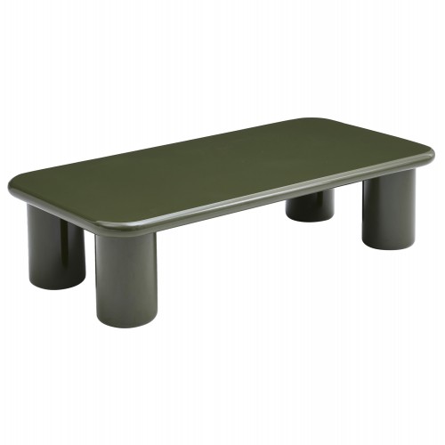 ΤΡΑΠΕΖΙ ΣΑΛΟΝΙΟΥ SOLNA HM18454 07 MDF ΣΕ GLOSSY ΠΡΑΣΙΝΟ 120x60x31Υεκ c556179