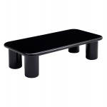 ΤΡΑΠΕΖΙ ΣΑΛΟΝΙΟΥ SOLNA HM18454 02 MDF ΣΕ GLOSSY ΜΑΥΡΟ 120x60x31Υεκ c556182